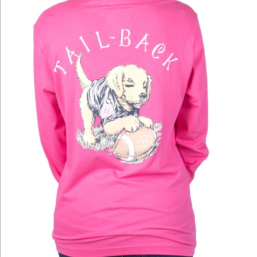 NWT Pink Lauren James lightweight long sleeve